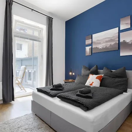 Апартаменты Casa Di Nero Komfort Mit Innenstadtlage Und Balkon Висбаден